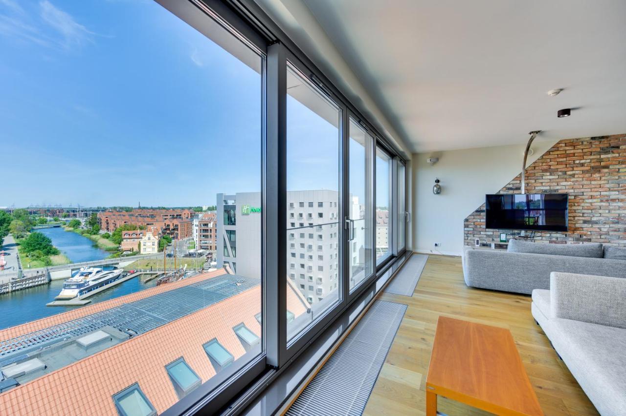 Penthouse Comfort Apartments Granaria Gdansk Exterior foto