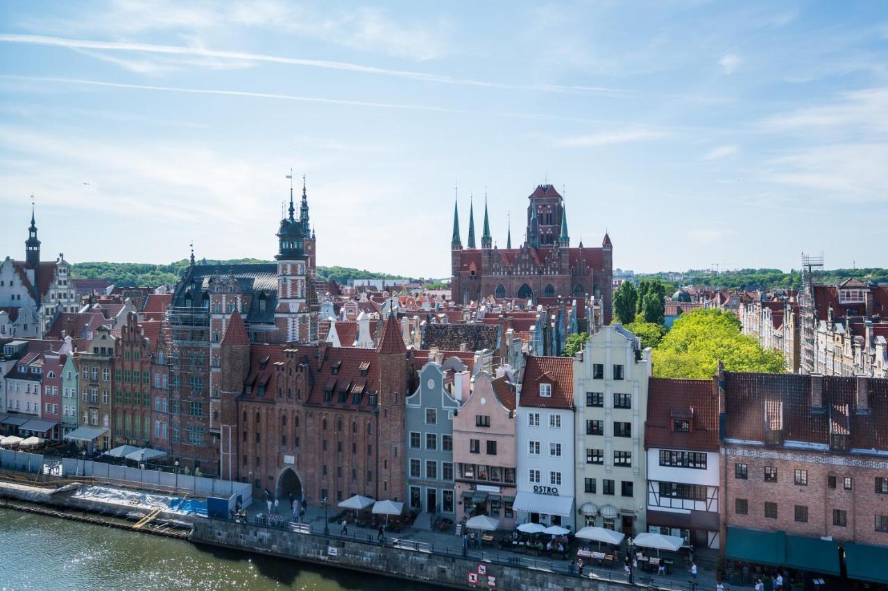 Penthouse Comfort Apartments Granaria Gdansk Exterior foto