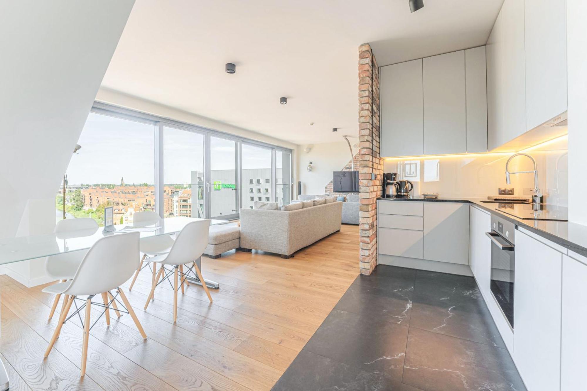 Penthouse Comfort Apartments Granaria Gdansk Exterior foto