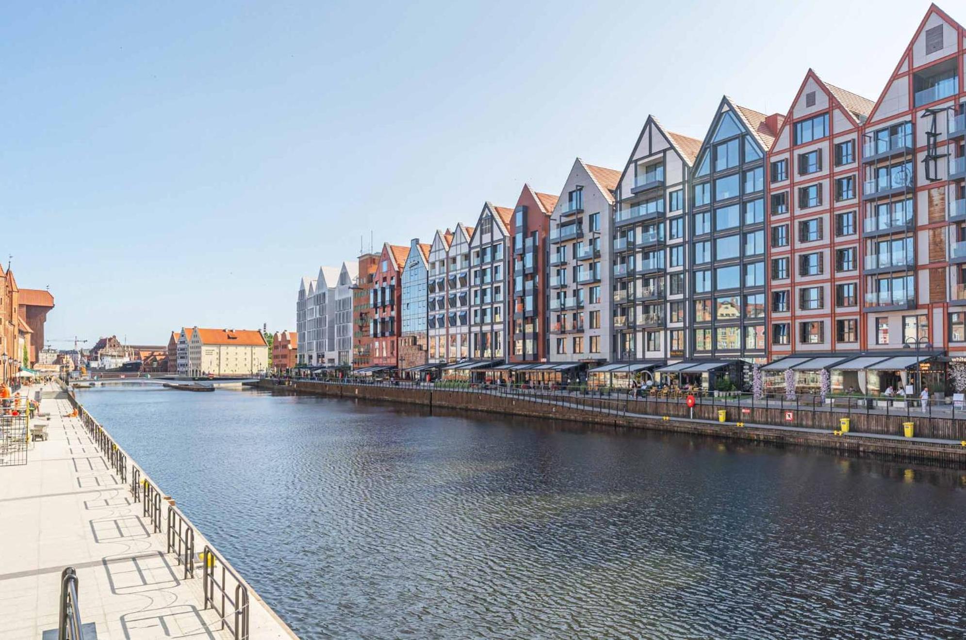 Penthouse Comfort Apartments Granaria Gdansk Exterior foto