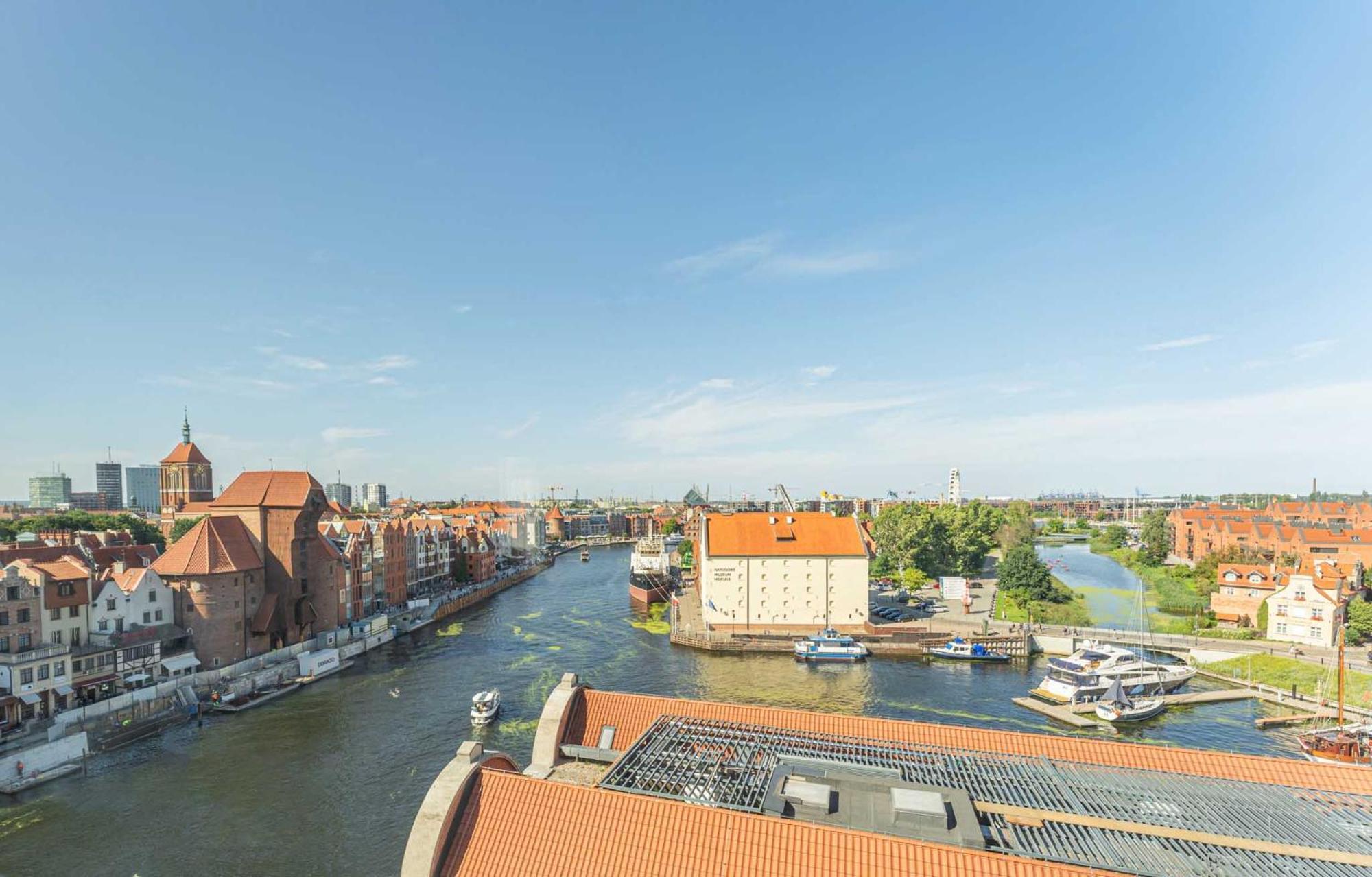 Penthouse Comfort Apartments Granaria Gdansk Exterior foto